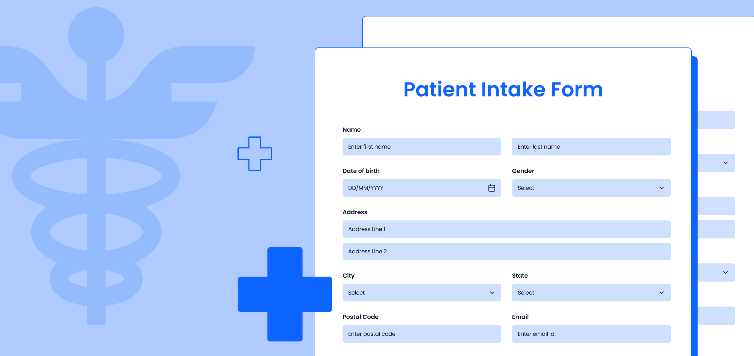 patient intake forms