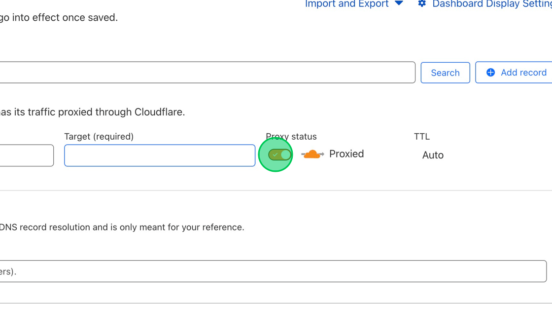 Screenshot of: Remember to turn off the proxy. This is the most important step.