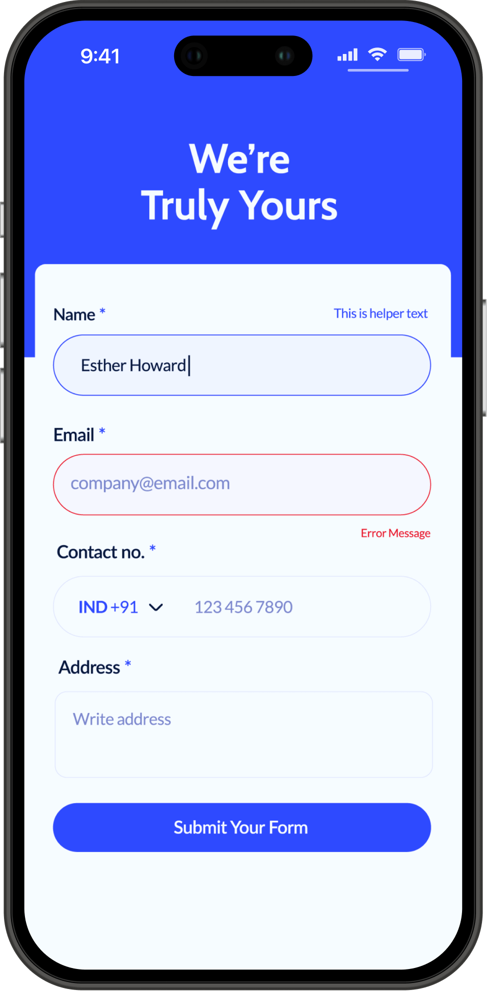 Online form builder